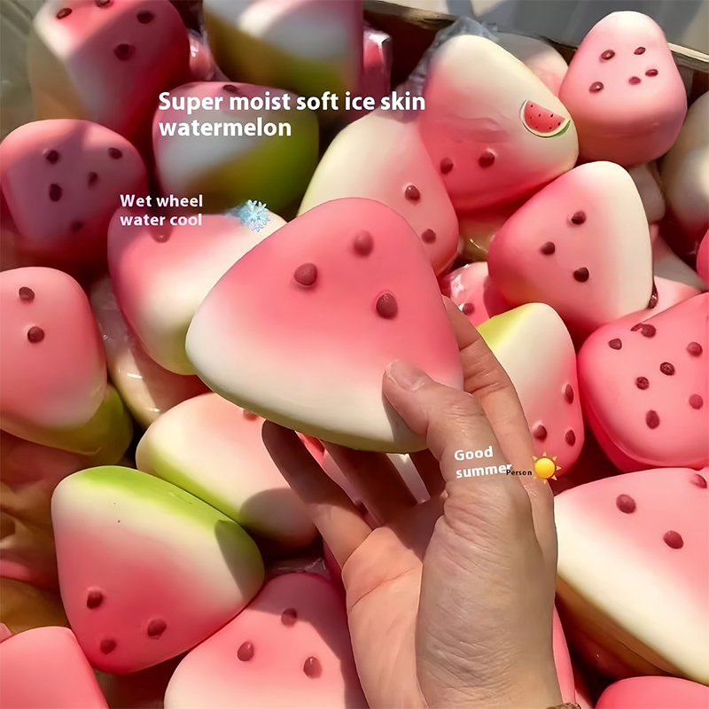 Party Games Adults Funny - Funny Watermelon Squishy Squeeze Fidget Toy