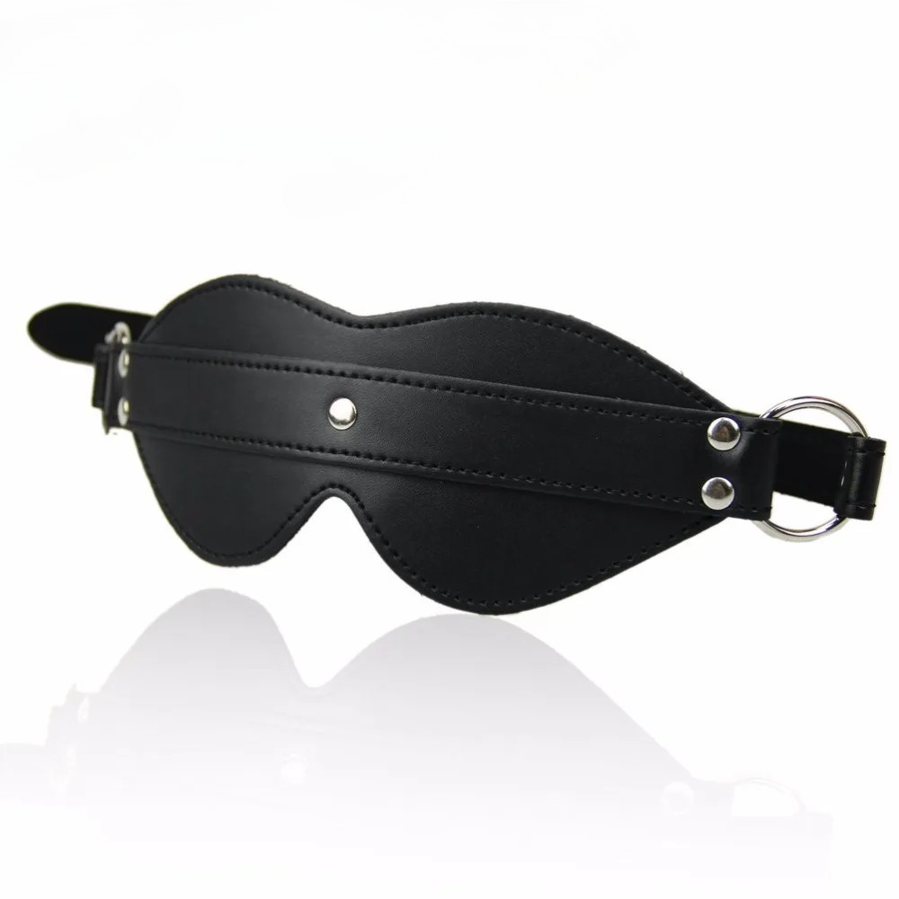 Leather Blindfold Adult Games  - Party Games Mystery 评论和价格