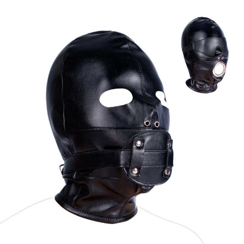 Sexy Cosplay Mask Fetish PU Le - Party Games Mystery 评论和价格