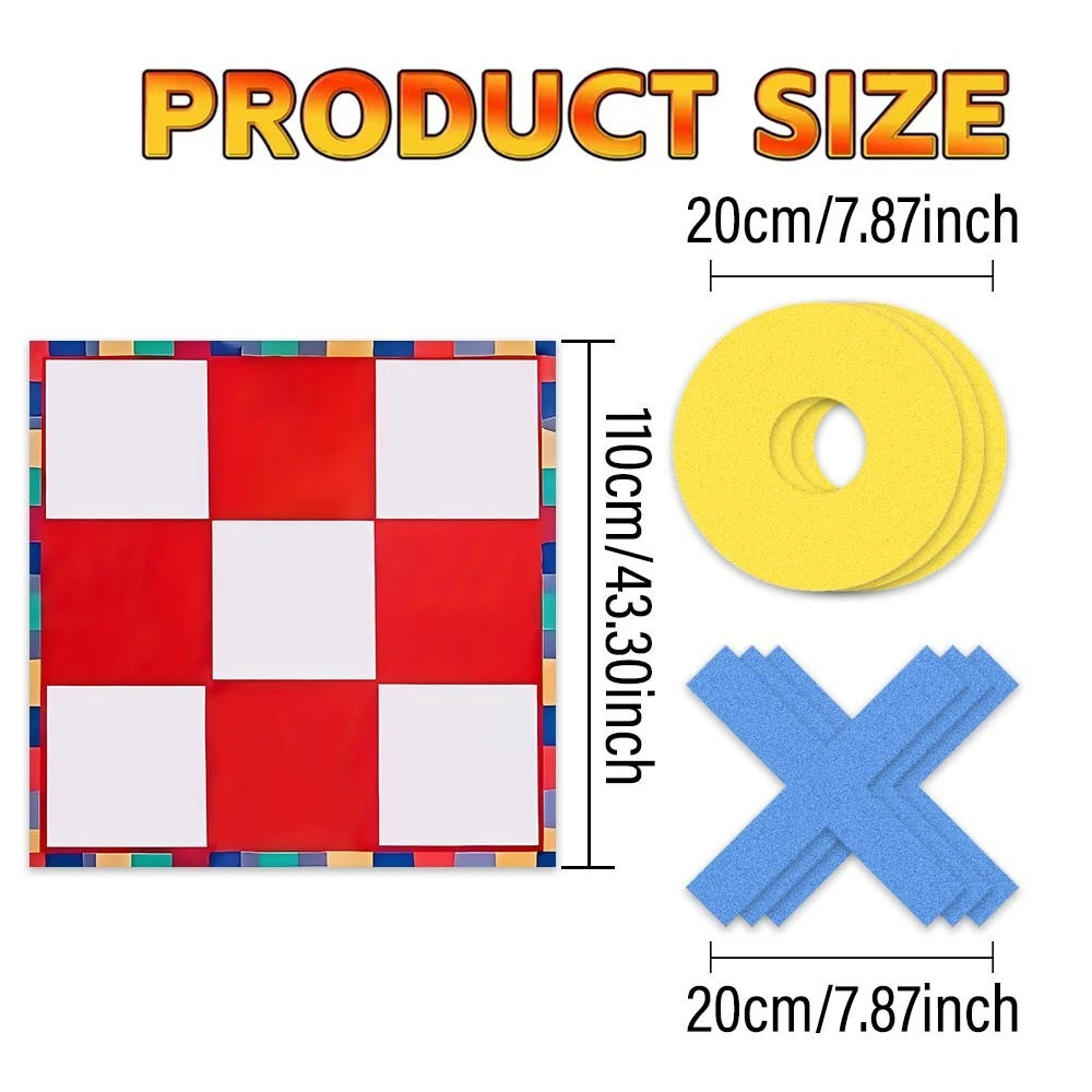 Tic Toe Checkers Game Interact - Party Games Group For Adults 评论和价格