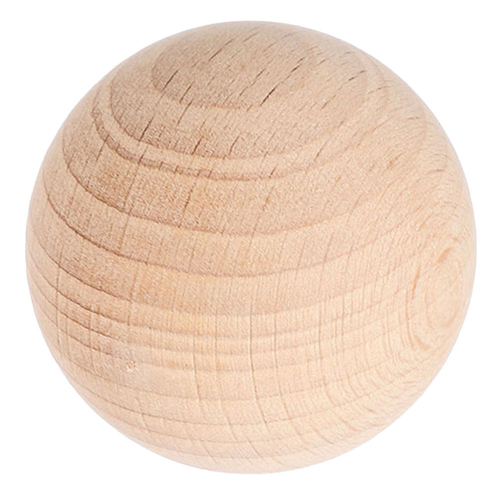 Wooden Round Ball Natural Hard - Croquet Set Lawn 评论和价格