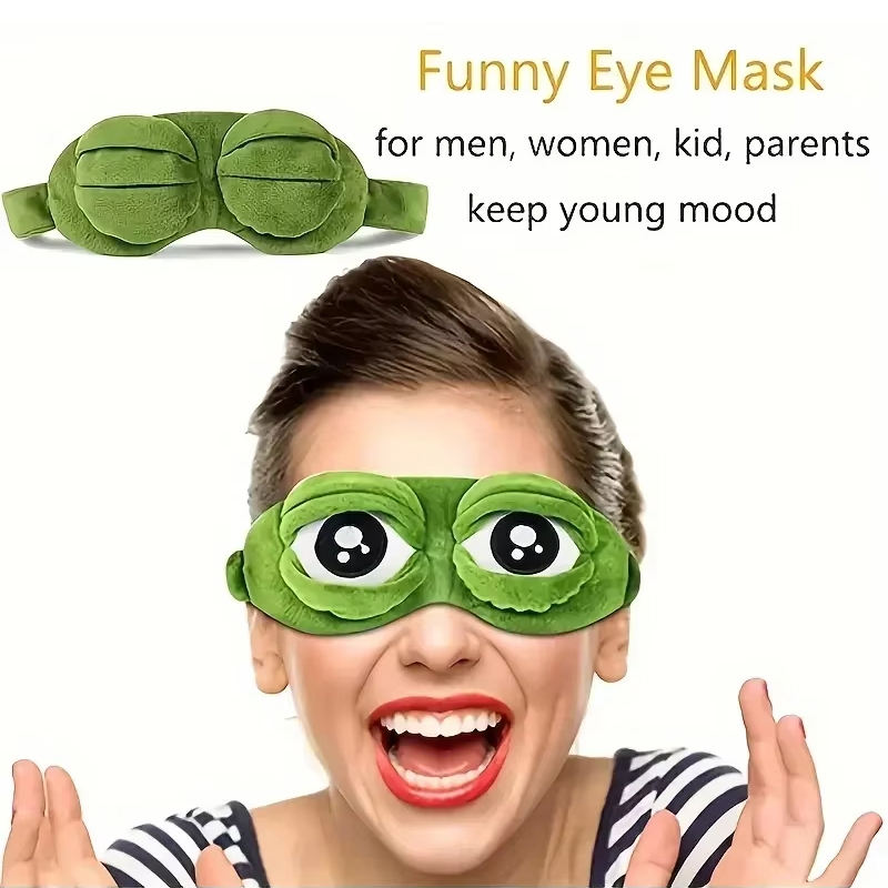 Frog Shaped Eye Mask Party Gam - Party Games Adults Funny 评论和价格