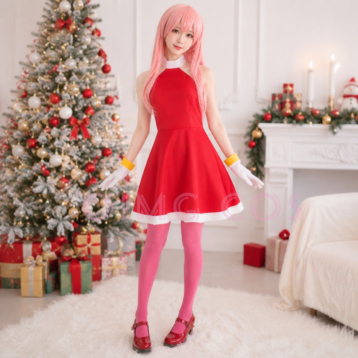 Amy Rose Cosplay Costume Adult - Party Games Groups 评论和价格