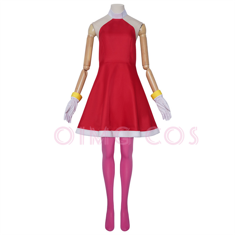 Amy Rose Cosplay Costume Adult - Party Games Groups 评论和价格