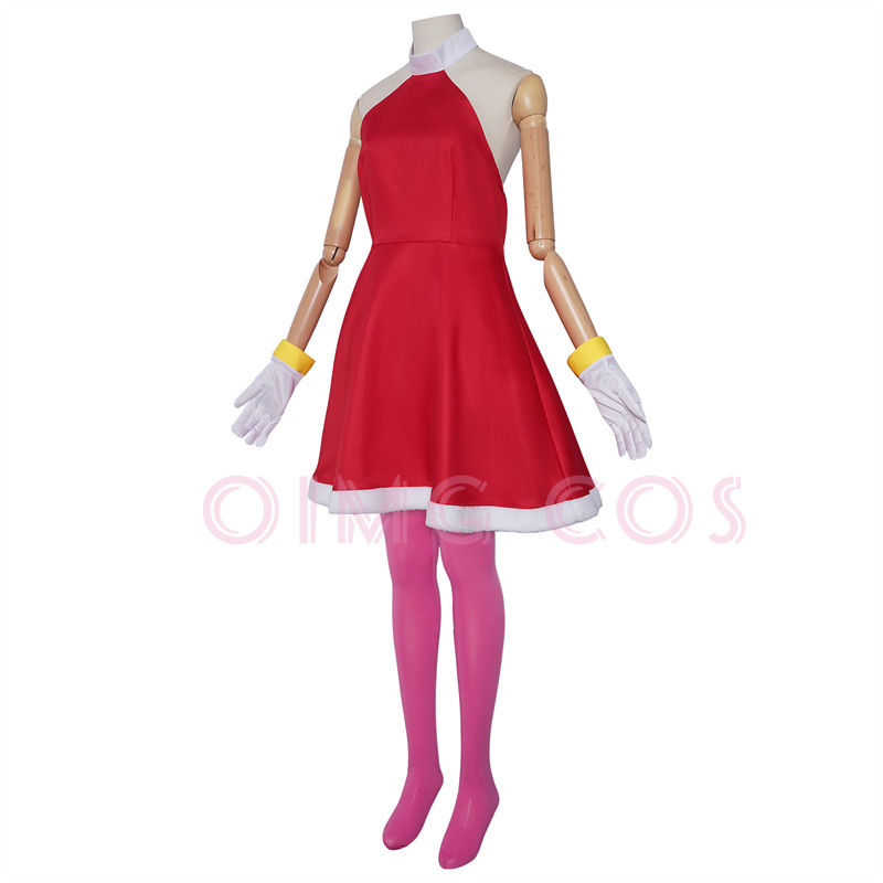 Amy Rose Cosplay Costume Adult - Party Games Groups 评论和价格