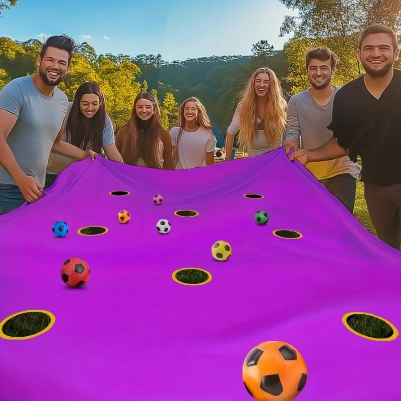 Hole Mat Ball Throwing Game Ki - Party Games Groups 评论和价格