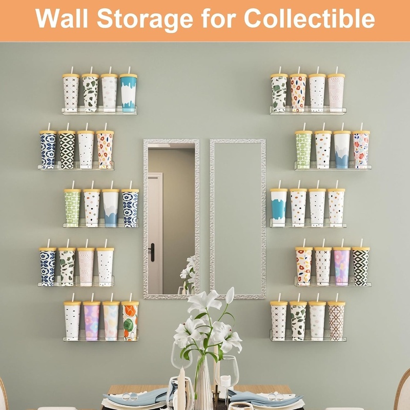DT16 Acrylic Wall Shelf Set of - Party Games No Equipment 评论和价格