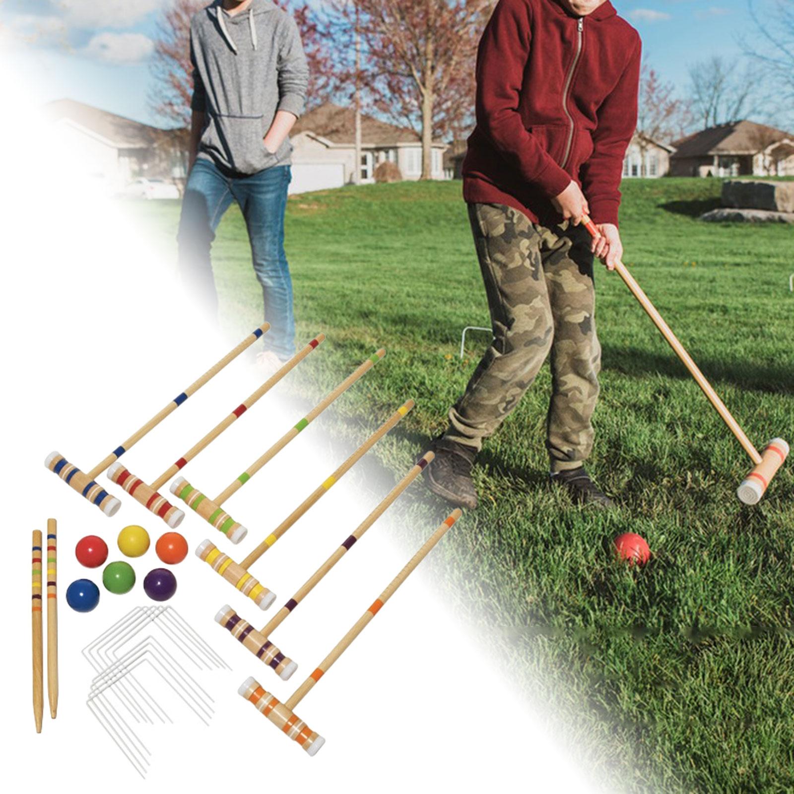 Six Player Croquet Set Lawn Cr - Croquet Set Lawn 评论和价格