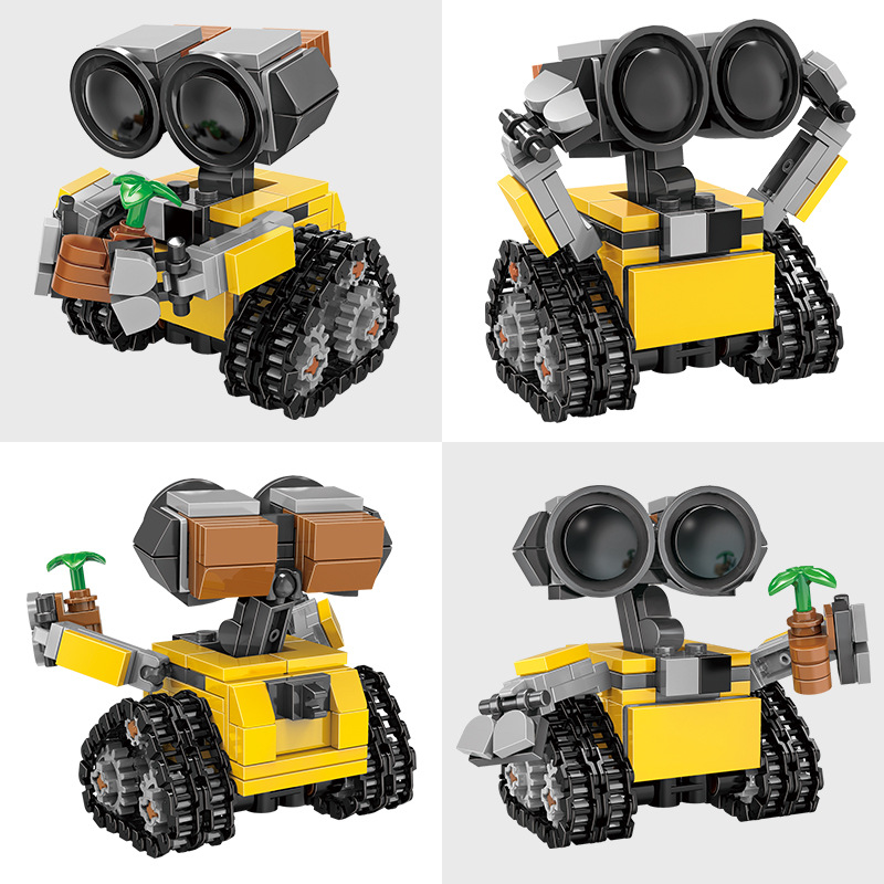 Funny Space Mini Robot MOC Bui - Party Games Adults Funny 评论和价格