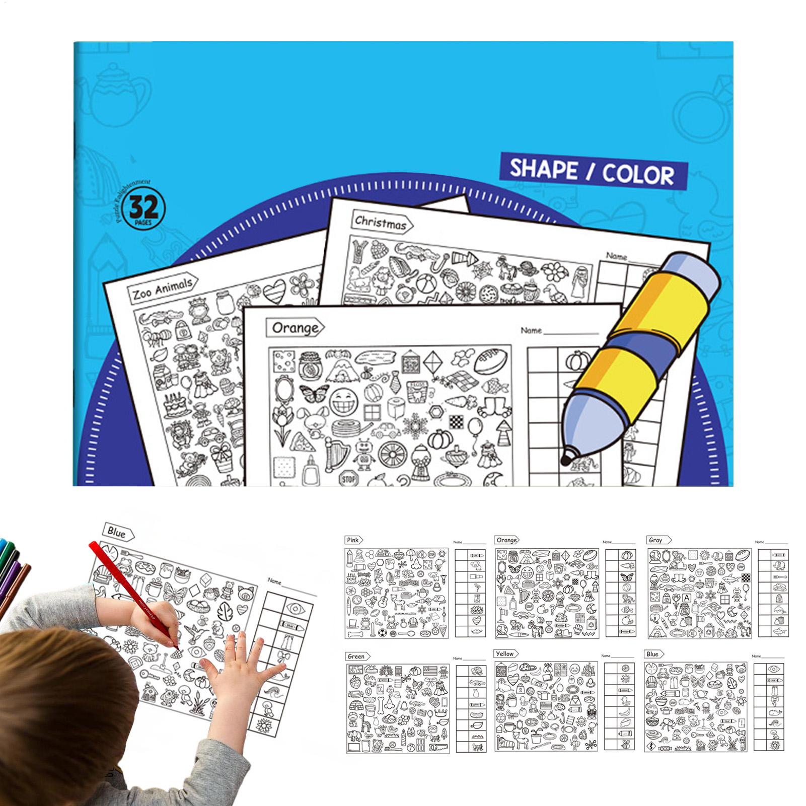 Preschool Activity Book With M - Party Games Kid Friendly 评论和价格