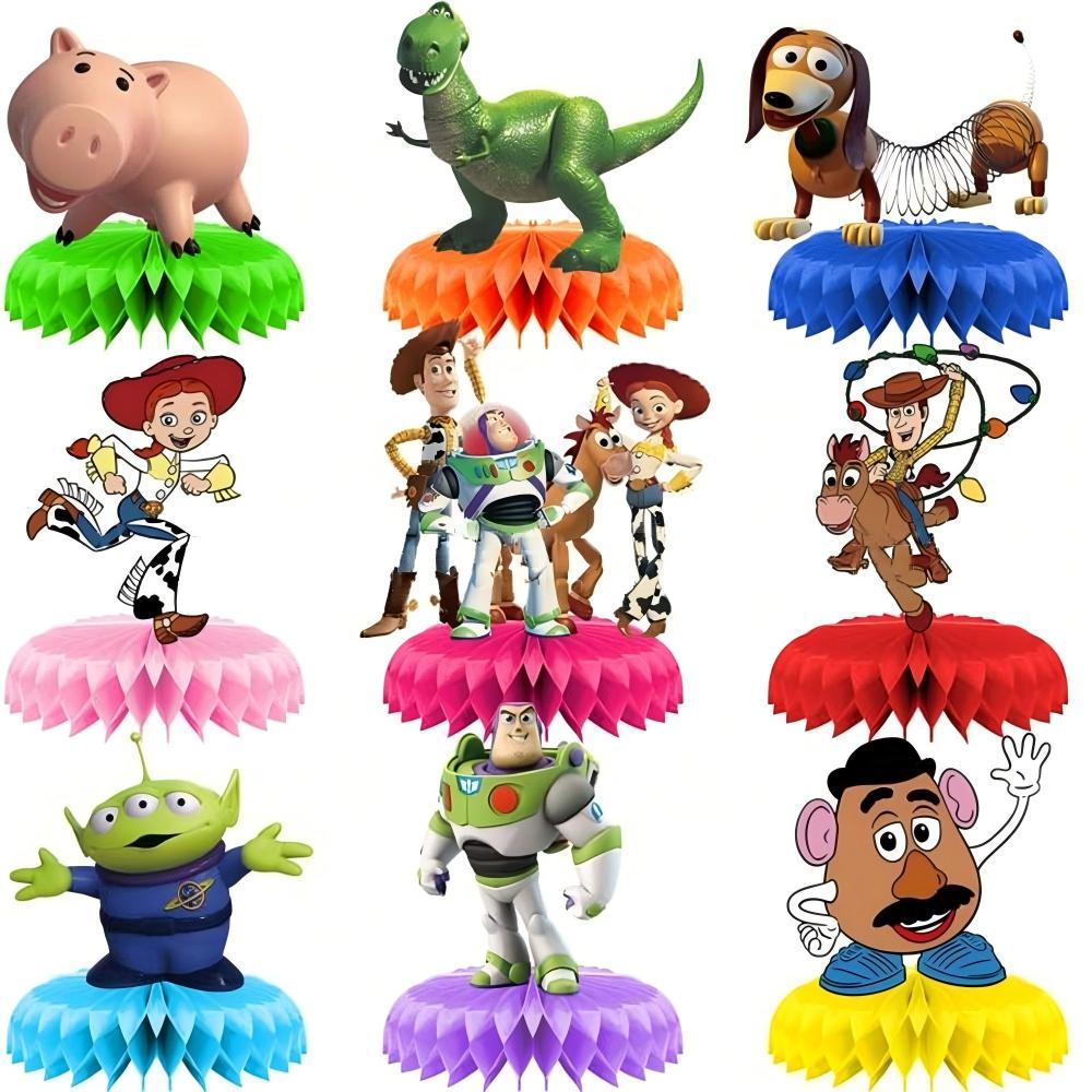 Toy Story 5 Honeycomb Centerpi - Party Games Gifts 评论和价格