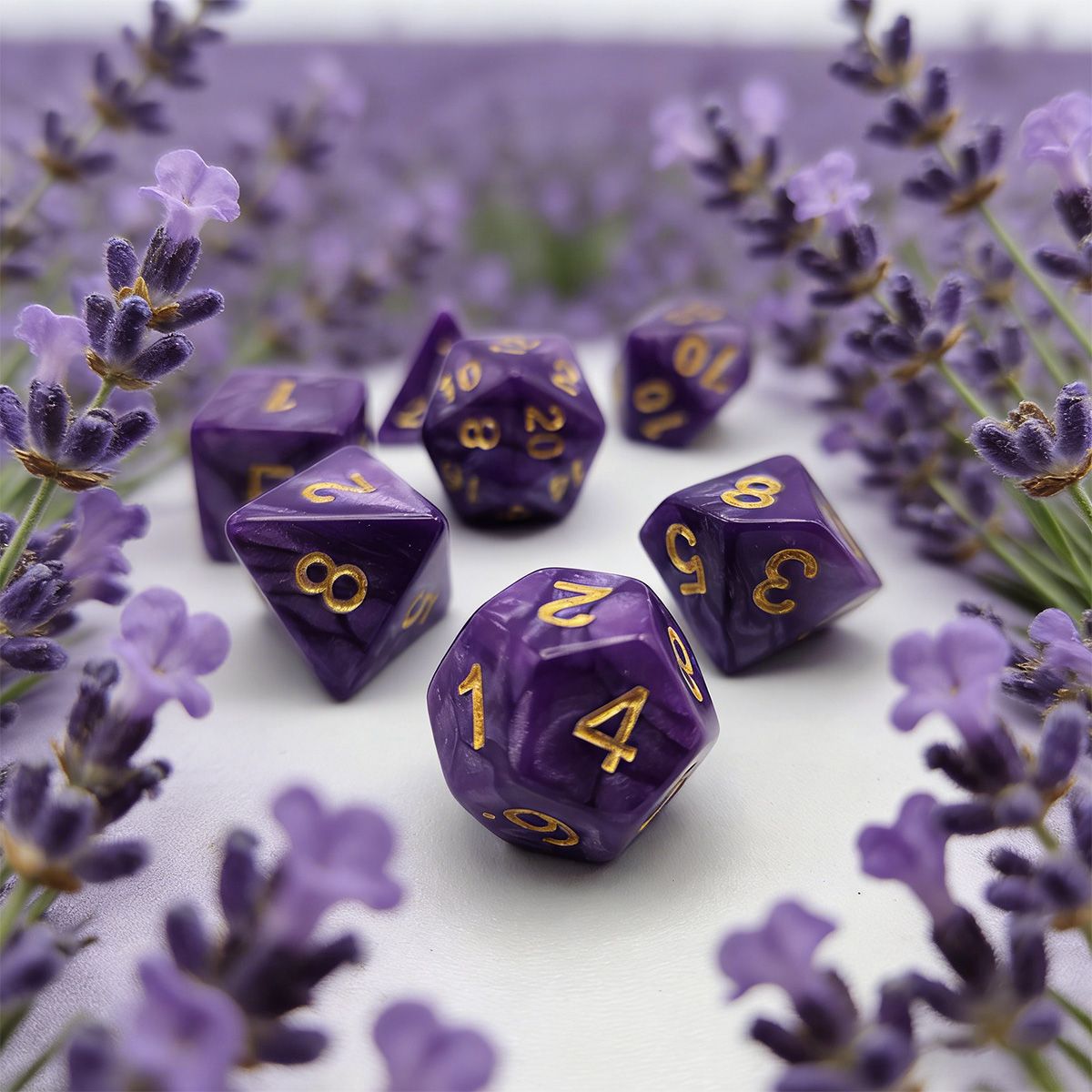 7pcs Dice Set with Mysterious  - Party Games Mystery 评论和价格