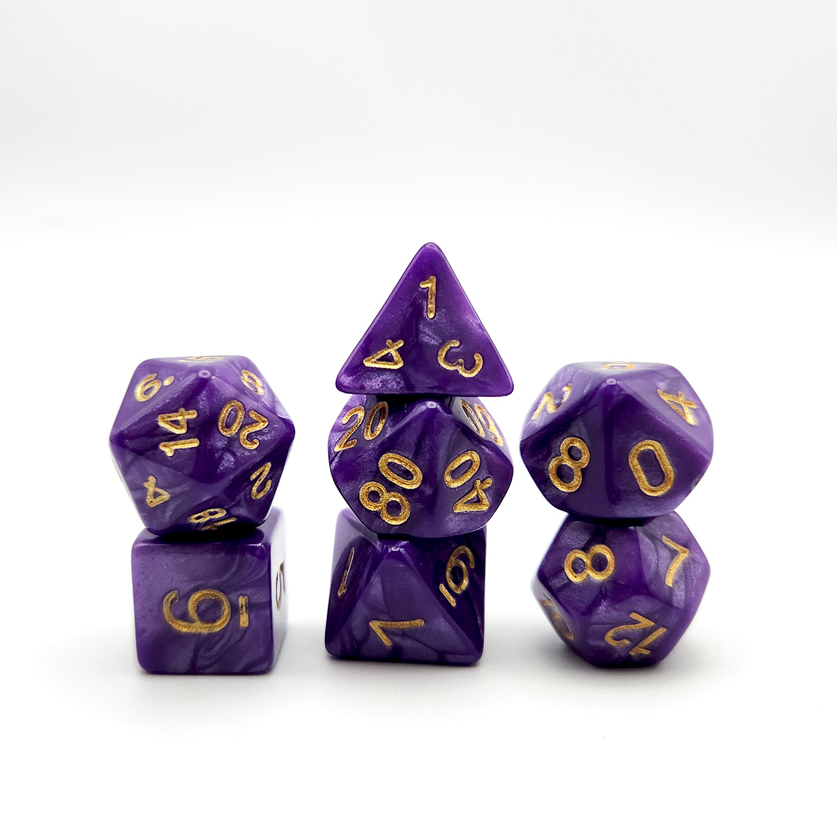 7pcs Dice Set with Mysterious  - Party Games Mystery 评论和价格