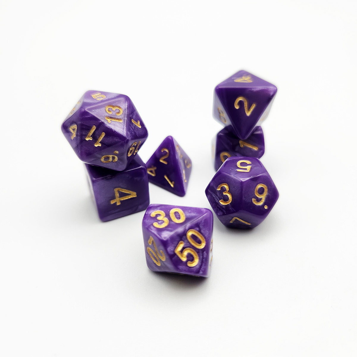 7pcs Dice Set with Mysterious  - Party Games Mystery 评论和价格