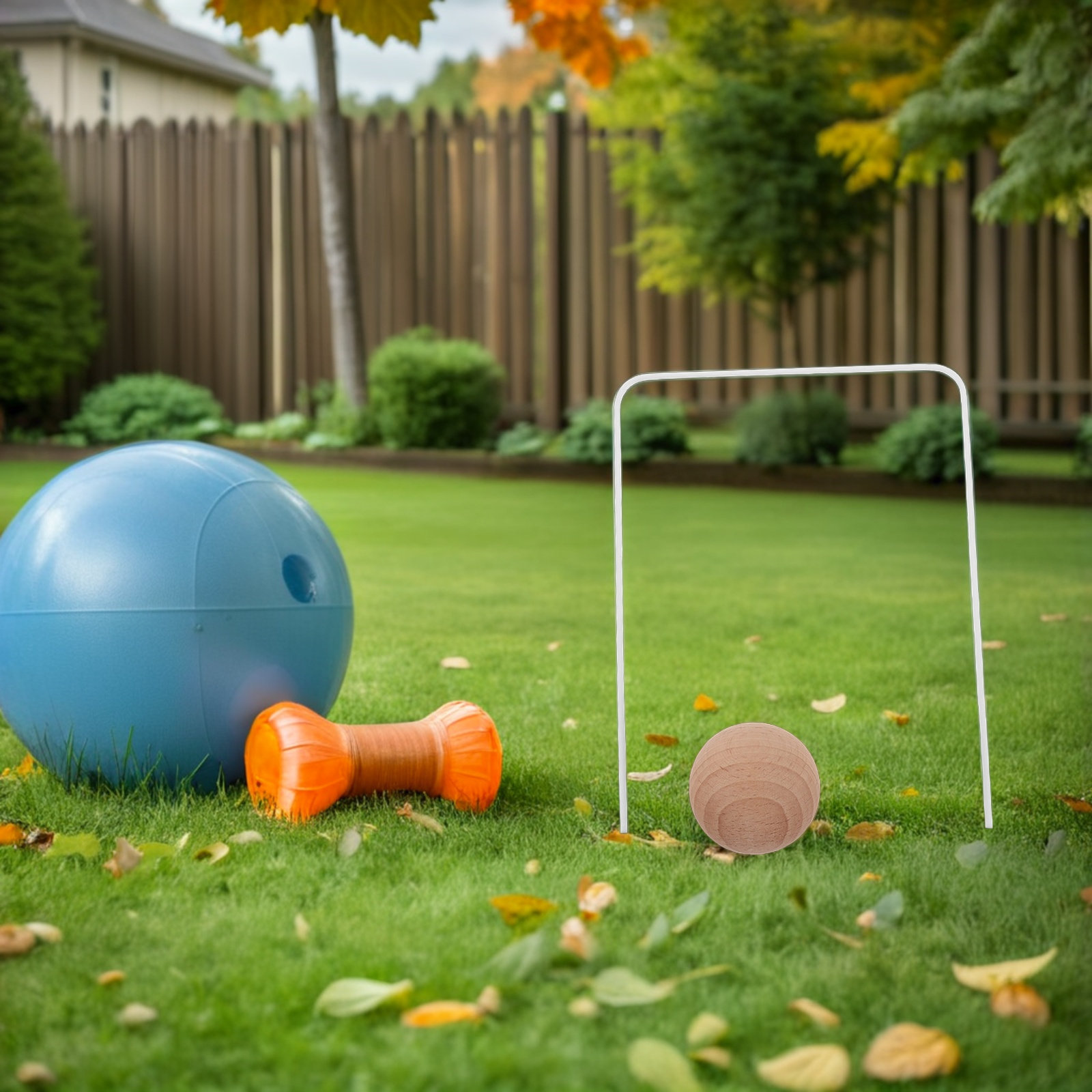 1Set Children Croquet Game Set - Croquet Set Lawn 评论和价格