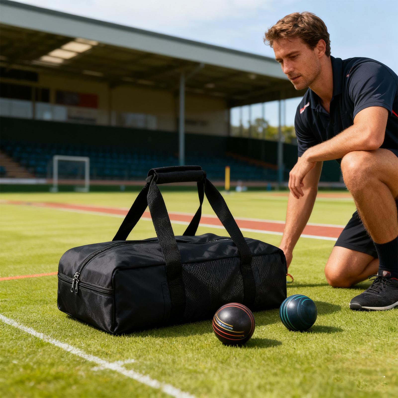 Sports Ball Bag Waterproof Tot - Bocce Ball Lawn 评论和价格