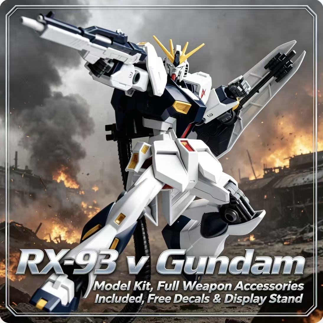 93HG 1/144 ENTRY GRADE RX-93 V - Bandai Model Gundam Hg 评论和价格