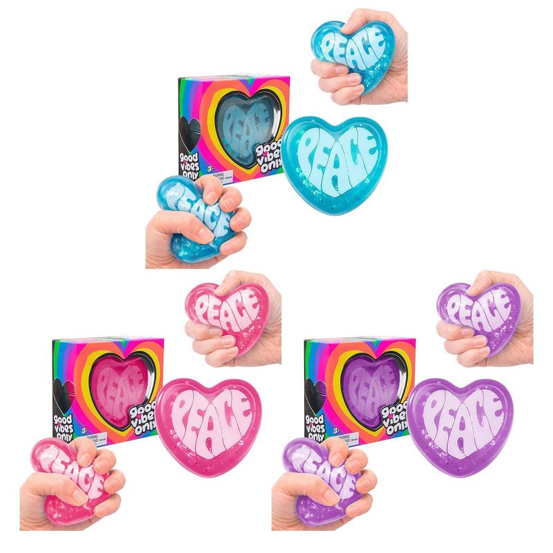 InStock PEACE Heart Shape Squi - Party Games Adults Funny 评论和价格