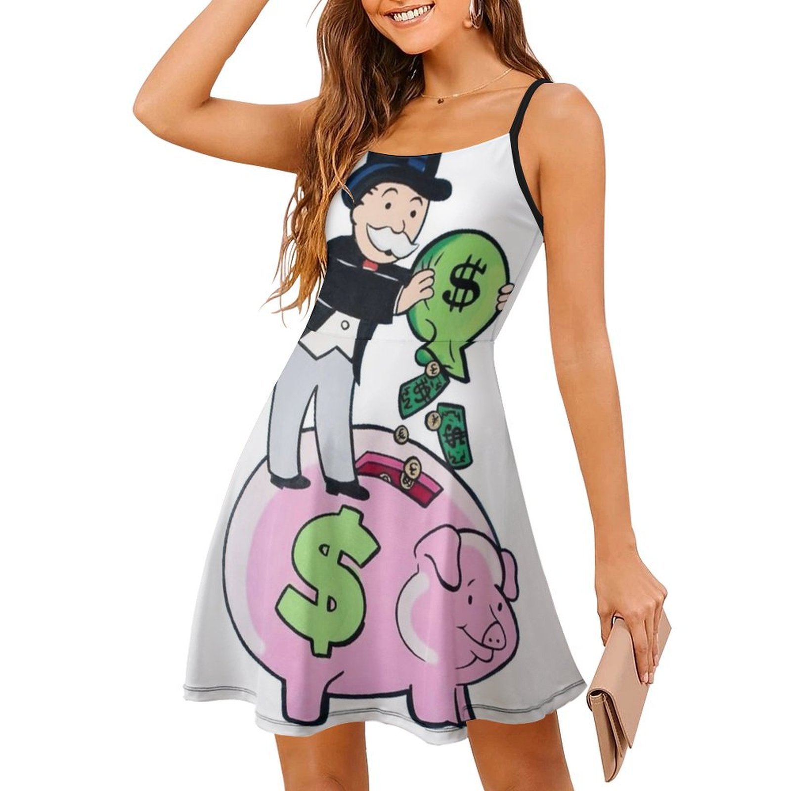 Piggy Bank Sexy Vacation Dress - Party Games Quotes 评论和价格